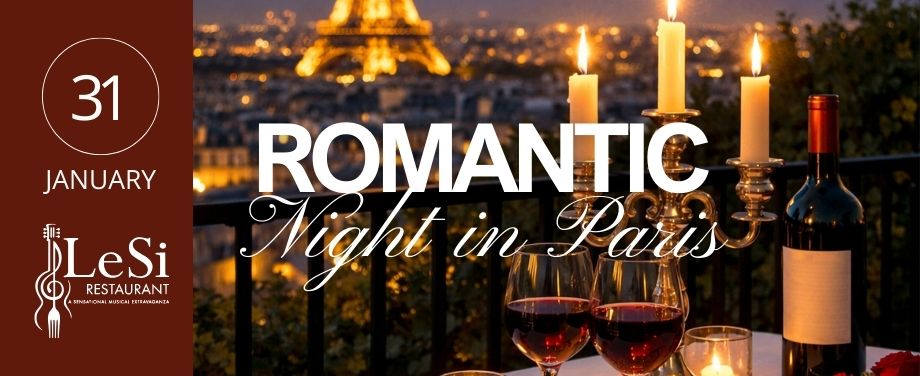 Romantic night in Paris with surprise pairing