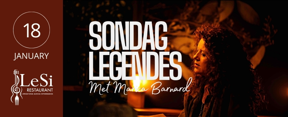 Sondag Legendes met Marica Barnard