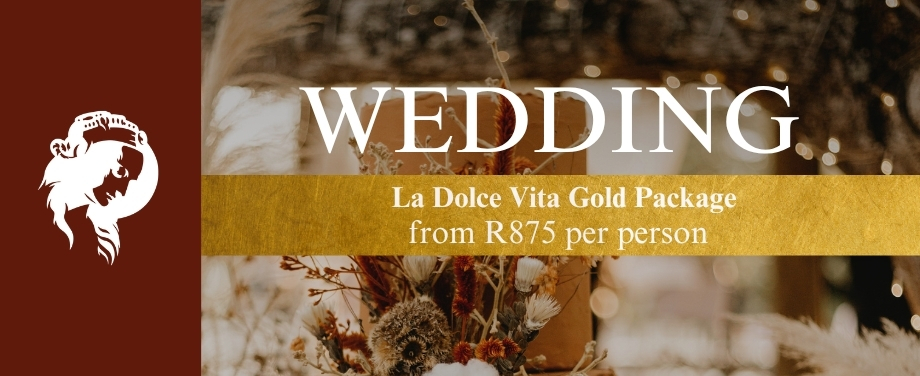 Rubica Weddings - La Dolce Vita Gold Package